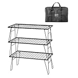 Alpen Outdoors AOD(アルペンアウトドアーズ) キャンプ テーブル アルペンアウトドアーズ アウトドアラック 3点セット 2025年モデル