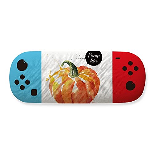 Étui de rangement pour lunettes citrouille avec finitions aquarelle soignées