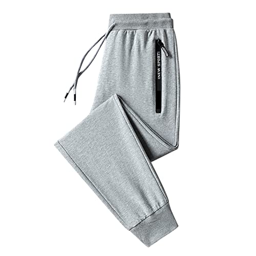 Pantalon de course à pied homme gris pour le sport en plein air et les loisirs du week-end