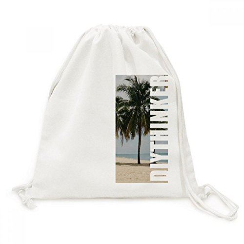 Sac cordon voyage plage en toile pour transporter vos affaires de mer sans encombre