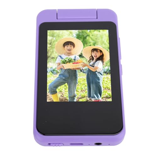 Fotocamera Digitale - Lettore MP3 per Bambini con Touch Screen IPS da 2.8 Pollici Videocamera per Selfie Portatile da Viaggio per