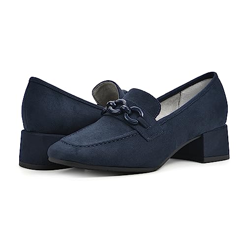 Image of CLIFFS BY WHITE MOUNTAIN Women's Quinbee Low Block Heel Loafer