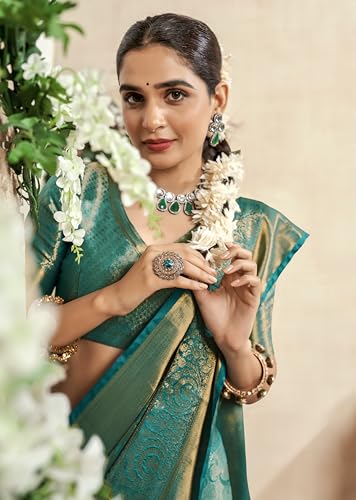 NK Textiles dharmavaram silk saree – image 2