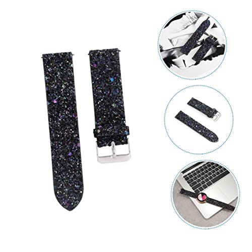 Correa de cuero para Galaxy Watch Active cómoda que evita rozaduras en piel 6