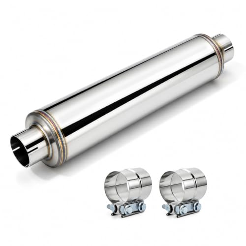 FortisArc 4 inch inlet diesel muffler with clamp