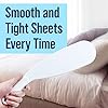 Extra Long Bed Sheet Tucker Tool for Making Your Bed - Sheet Tucker Tool to Help Protect Your Back, Nails & More - Tucker for Fitted and Flat Sheets and Duvets - Mattress Tucker Tool Paddle