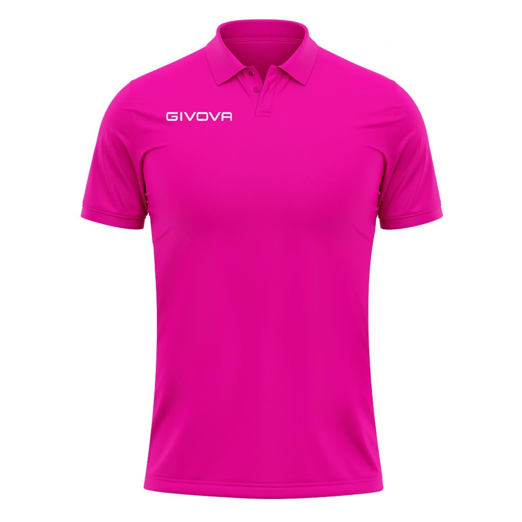 Givova POLO COTONE PIQUET SUMMER FUXIA Tg. 4XS