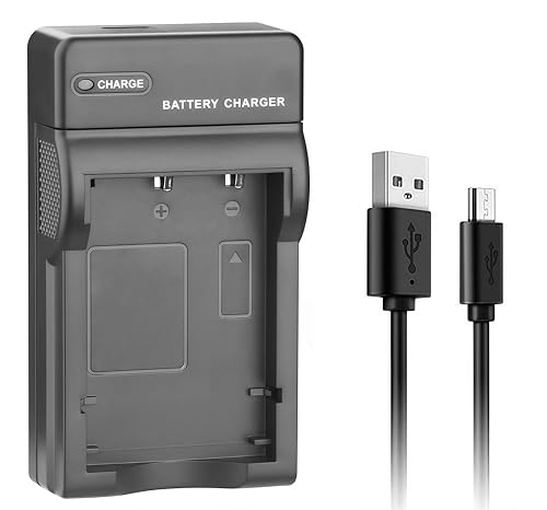 Ersatz Akkuladegerät USB Ladegerät NP40 kompatibel mit FinePix F402, F403, F420, F455, F460, F470, F480, F610, F650, F700, F710, F810, F811, J50, V10, Z1, Z2