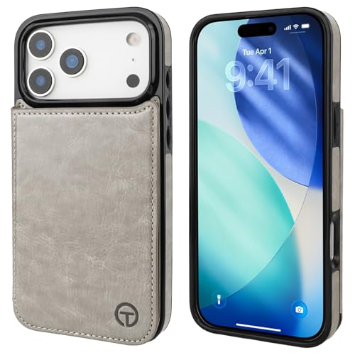 Coque MagSafe iPhone 17 Pro Max avec blocage RFID et béquille de visionnage intégrée