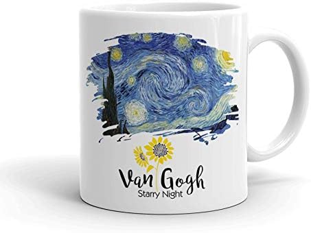 Van Gogh Starry Night Ceramic Mug Cup