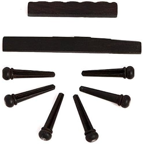 Ebenholz Akustik Gitarre Pins Sattel Steg-Sattel Ebenholz Akustik Gitarre Pins Sattel Steg-Sattel