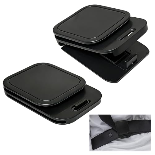EBQOSK Seat Belt Clips Adjustable Anti - Slip Car Clips Shoulder Comfortable Adjuster for Adults Car Sedans SUV RV MPV Seat Comfort & Safety Accessory for Car (2)