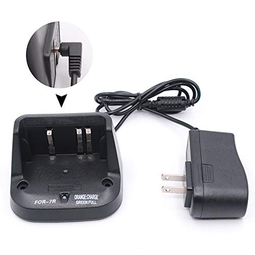 Cd-15A Charger Compatible For Yaesu Vertex Vx-5R Vx-6R Vx-7R Vx-5 Vx-6 Vx-7 Vxa-700 Vxa-710 Standard Horizon Hx460S Hx460Ss Hx471 Hx471S Radio Fnb-80Li Fnb-58Li #TOP2