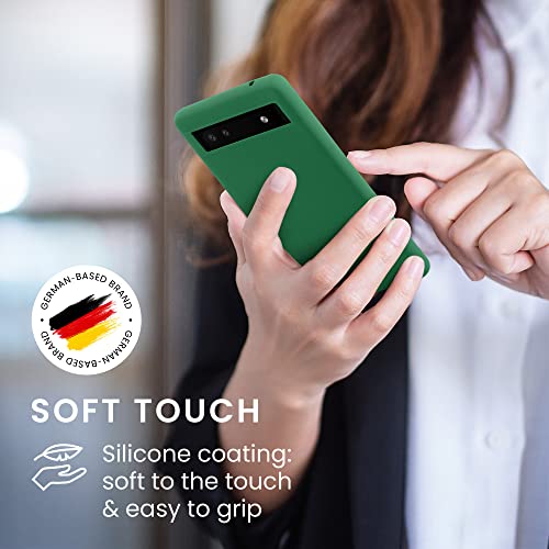 Kwmobile Case Compatible With Google Pixel 6A Case - Slim Protective Tpu Silicone Phone Cover - Pixie Green #TOP3