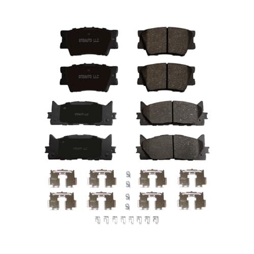 PM Auto Set of 8 Front-Rear Ceramic Brake Pad For ...