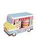 Meri Meri Ice Cream Van with Cups and Spoons, 12-Pack
