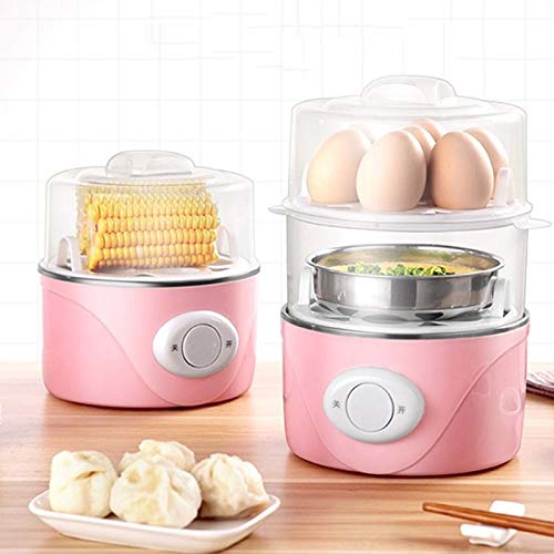 350W Double Couches Électrique Oeuf Chaudière Cuiseur Multifonctionnel Rapide Alimentaire Légumes Vapeur Braconnier Cuisine Appareils De Cuisson