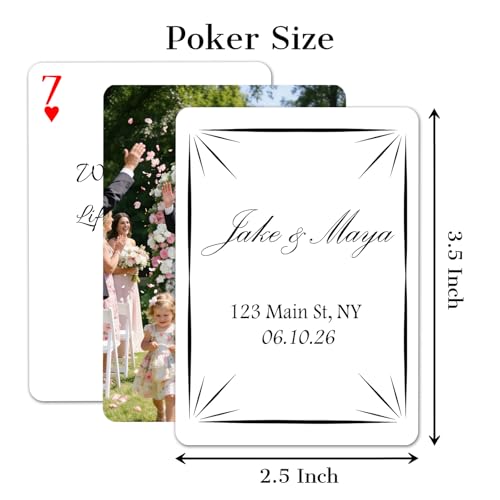 Baraja Personalizada de Cartas para Regalos y Fiestas miniatura 3