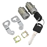 Ensemble avec clés : chaque colis comprend un ensemble complet de cylindres de serrure de porte de voiture avec clés, prêt à l'emploi pour une utilisation immédiate pour résoudre les problèmes de serrures usées ou endommagées, prévenir la frustration d'être verrouillé et garantir un fonctionnement fiable