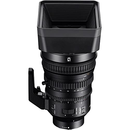 Sony E Pz 18-110Mm F/4.0 G Oss Lens For Sony E, Bundle With 3Pod V3Ah Video Tripod And 2-Way Fluid Head, Vt-2 Tripod Dolly, 95Mm Filter Kit, Cleaning Kit #TOP1