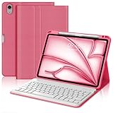 【Compatibilité】Cet étui clavier est compatible avec l'iPad Air 11 pouces M4 2026 (Modèles: A3459/A3460/A3463), iPad Air 11 pouces M3 2025 (Modèles: A3266/A3267/A3270), iPad Air 11 pouces M2 2024 (Modèles: A2902/A2903/A2904), iPad Air 10.9 pouces 5e Gén 2022 (Modèles: A2588/A2589/A2591) et iPad Air 10.9 pouces 4e Gén 2020 (Modèles: A2072/A2316/A2324/A2325). Veuillez vérifier le modèle de votre tablette avant d'acheter.