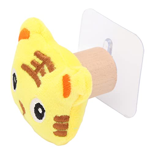 装飾的な壁フック、漫画の壁フック プロフェッショナル ぬいぐるみ 素敵で安全な人間工学に基づいた松 (タイガープリント)