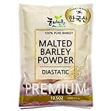 Premium Korean Diastatic Dry Malt Powder – 100% Pure Barley, 10.5 oz | All-Natural Malted Barley Flour for Sourdough, Bread, Cakes, and Traditional Makgeolli Brewing | Made in Korea