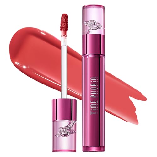 Image of Altera Blurring Tint Lip Stain 010 Ripple, Vibrant Coral Glossy to Soft Matte Finish, Blur Lip Lines, Weightless No-Sticky Airy Velvet Texture, Vibrant Hydrating Long-Lasting Lip Makeup