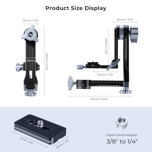 K&F Rotule pendulaire version allégée 360 avec plaque dégagement rapide Neuf - vue 7