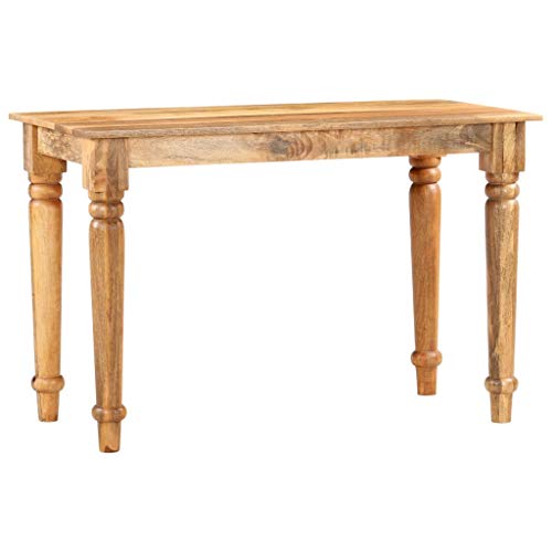 Preisvergleich Produktbild hualiyuyuan Esstisch 118×60×77 cm Massivholz Mango