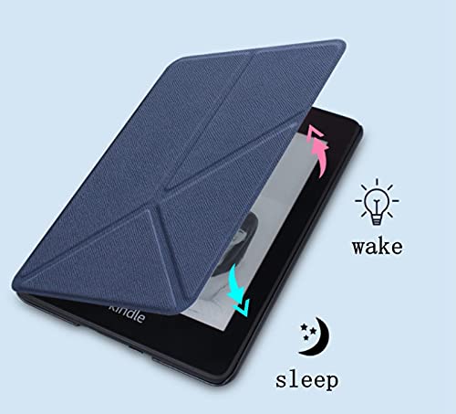 Gxrgxr Case For Kindle,Case Cover For Kindle Voyage Slim Smart Auto Wake Sleep Folding Ebooks Reader Protective Shell Shockproof Waterproof Back Cover,Black #TOP2
