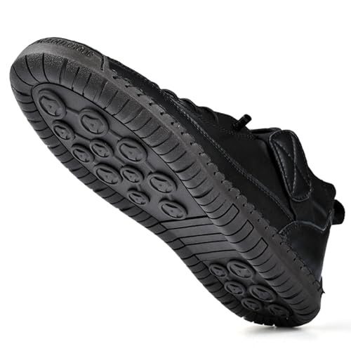 Image of Womens Casual Shoes Ankle Chukka Boots Slip On Breathable Loafers Handmade Fashion Sneakers Mid top Walking Driving Flats Shoes
