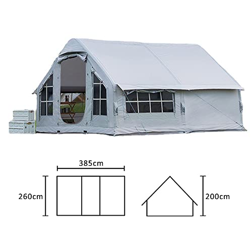 Carpa Inflable 6-8 Personas, 4 Temporadas, Impermeable miniatura 2