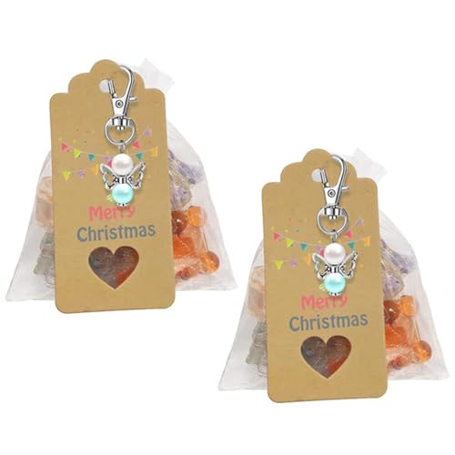 Pendentifs en perles de bénédiction avec sac pour invités de mariage x30 - 5