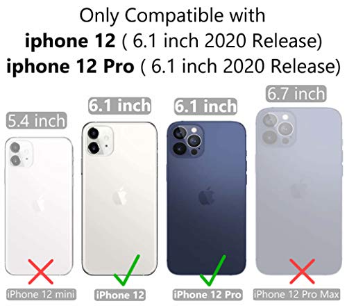 IiEXCEL iPhone 12 Case Cactus, iPhone 12 Pro Case Cactus, Prickly Pear Succulent Plants Clear Flexible TPU Bumper Protective Cover Case for iPhone 12 Pro/iPhone 12 5G 2020 6.1inch - Cactus