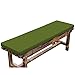 JHuanic - Cuscino per panca da giardino, 2 3 posti, spessore 100 cm, impermeabile, 4 posti, per altalena all'aperto (150 x 50 x 3 cm, verde)