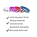 CupaPlay 24PCS Nautical Rubber Silicone Wristbands-Nautical Themed Party Supplies Decorations Coastal Beach/Birthday /Prizes Rewards Favors