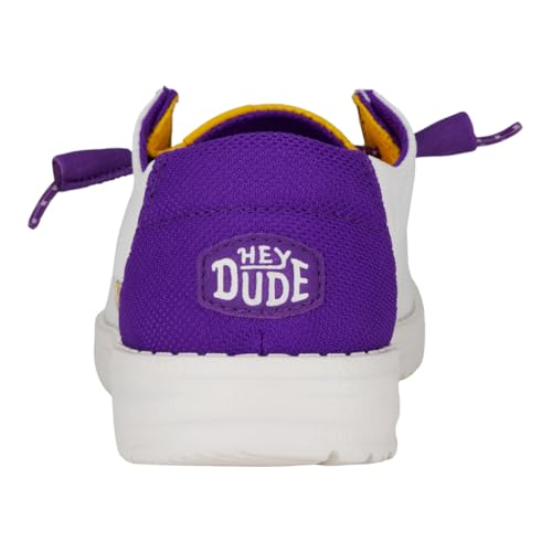 Image of HEYDUDE Women's Wendy NCAA | Women's Shoes | Women's Slip-on Loafers | Comfortable & Light-Weight