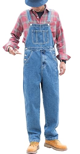 [j] I[o[I[ Y 40-100kgΉ 傫TCY fj TybgJWApc  overalls Ȃ [N} O JbRCC S-5XL ƒ tďH~ (Cgu[C, XL)