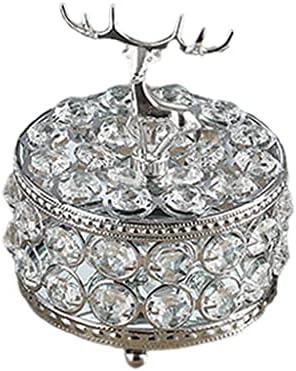 Bothyi Jewelry Treasure Chest Case Home Decor Retro Style Gift Holder Handmade, 12CM
