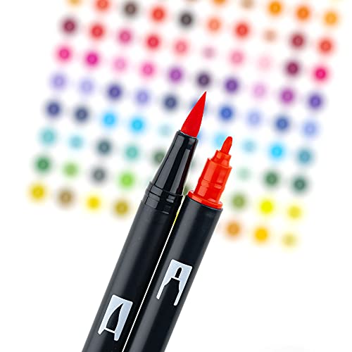 Tombow 56225 Dual Brush Pen Art Markers Celebration 6-Pack #TOP3