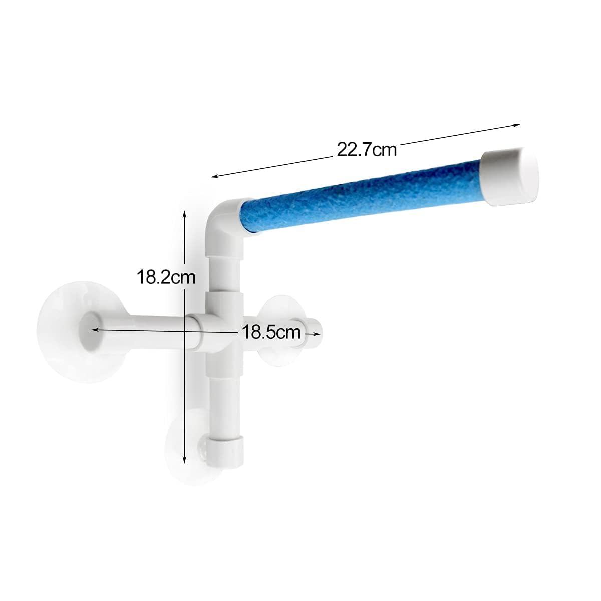 CZWESTC Bird Shower Perch with Suction Cup, Parrot Window Perch Stand, Parakeet Bath Wall Rack for Parrot Parakeet Conure Cockatiel - image 2