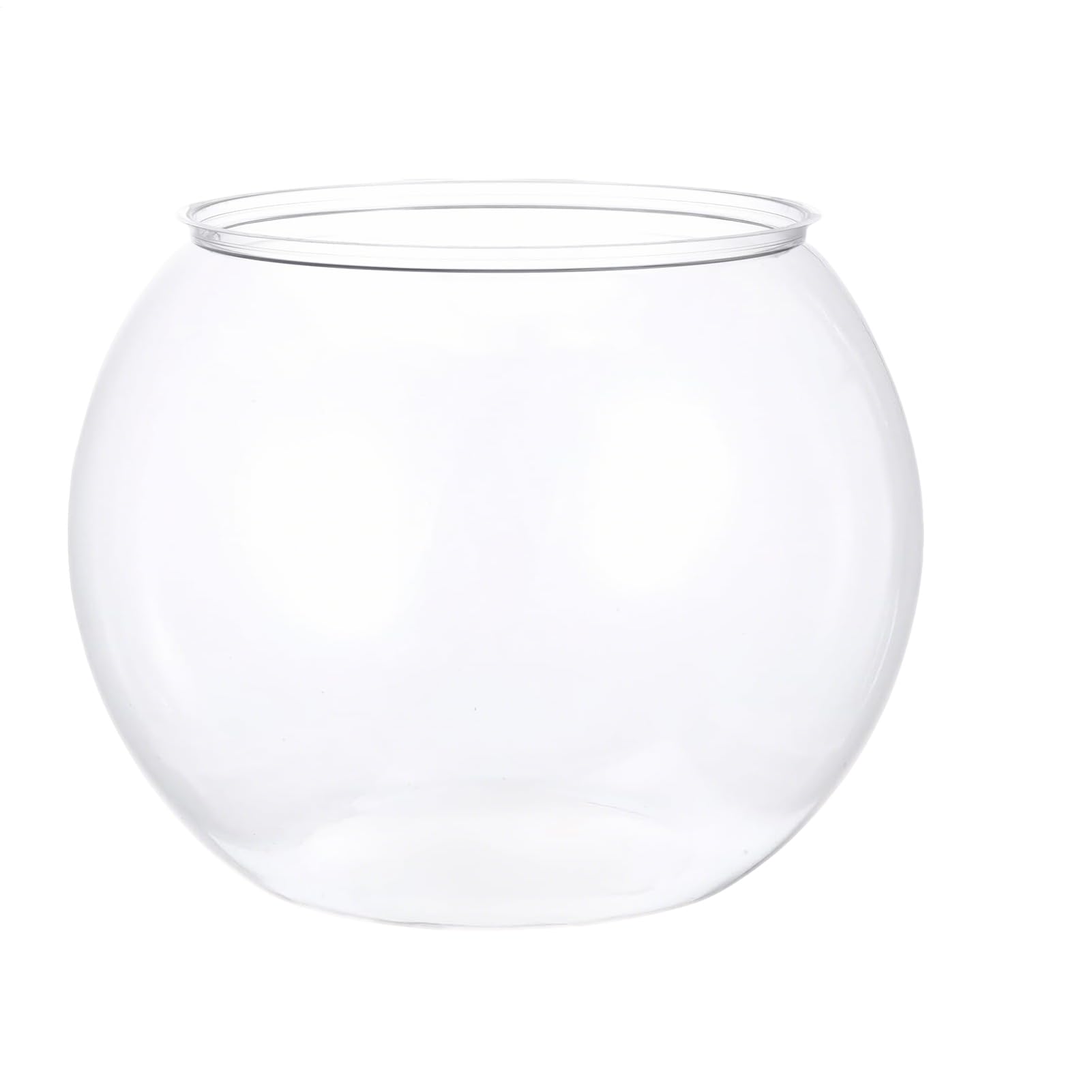 Fish Bowl, Shatter Resistant Design, ABS material, Aquarium Bowl, Round Aquarium, Clear Transparent Aquarium, For Tabletop Centerpiece, Decoration, Or Indoor Home Display