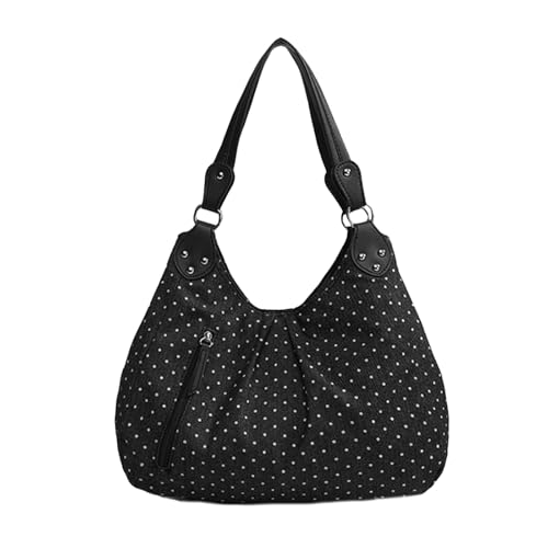 Bolso Tote de Lunares Estilo Y2K para Mujer miniatura 1