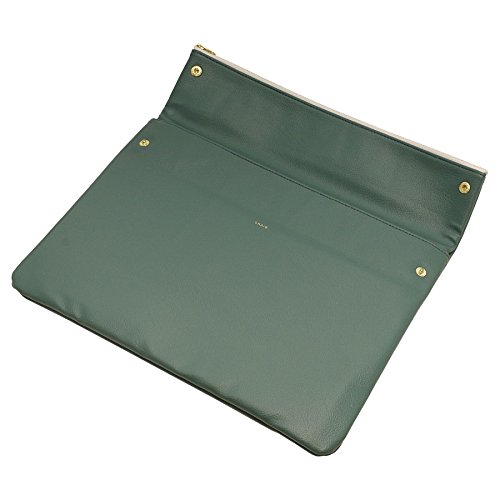 [Delfonics] 500257 Craig Carring Case Size L Green Grey Document Case Clutch Bag #TOP1