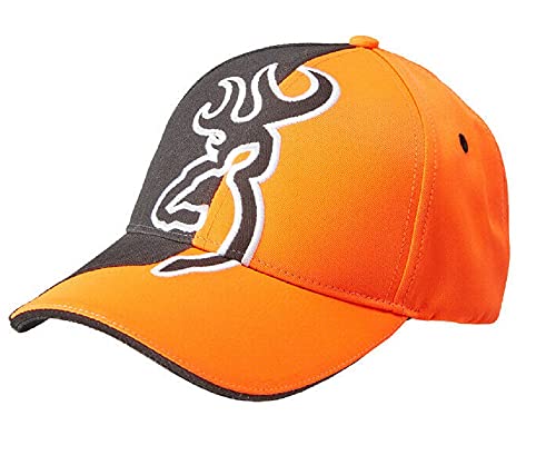 Browning - Browning Casquette demi-Blaze noir pour tout type de chasse par temps ensoleillé. Composition : coton 50 % polyester 50 %