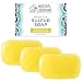 Dead Sea Sulfur Soap 4.4 oz 3 Pack (3 Soap Bars) by Natural Elephant