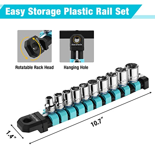 Duratech 3/8 Inch Drive Socket Set, Metric Socket Set 10Pcs thumb #4