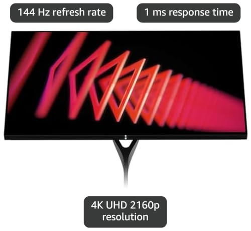 Image of DOUGH Spectrum One 27 inch 4K HDR 144 Hz Monitor with USB-C Docking (Gorilla Glass, Monitor Only)