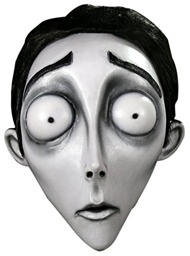 Masque Victor Corpse Bride en latex adulte pour déguisement Halloween et cosplay